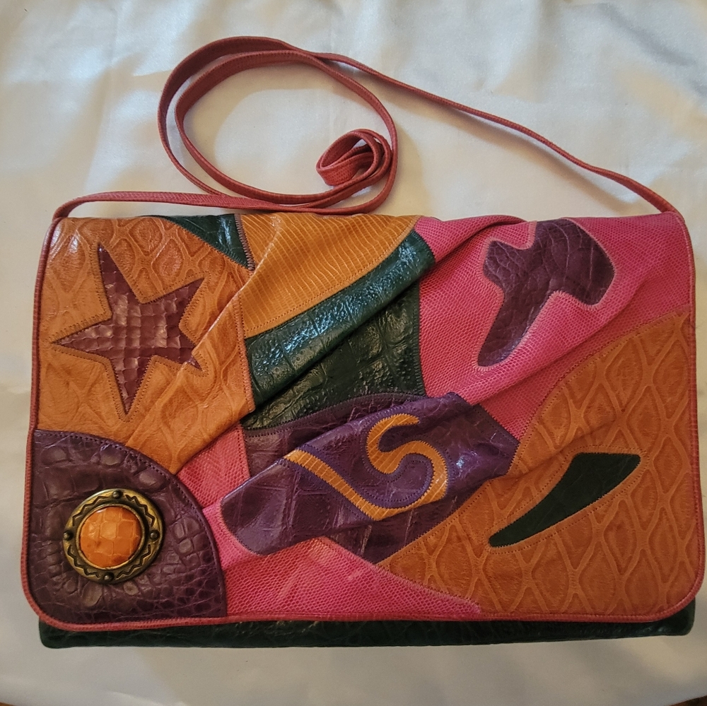 Sharif Leather Crossbody Shoulder Bag